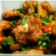 Spicy Salt &amp; Pepper Pork Spare Ribs